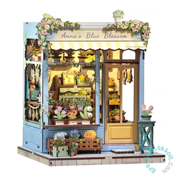 CuteBee - Anna's Blue Blossom DIY Könyvtámasz (CWGC211)