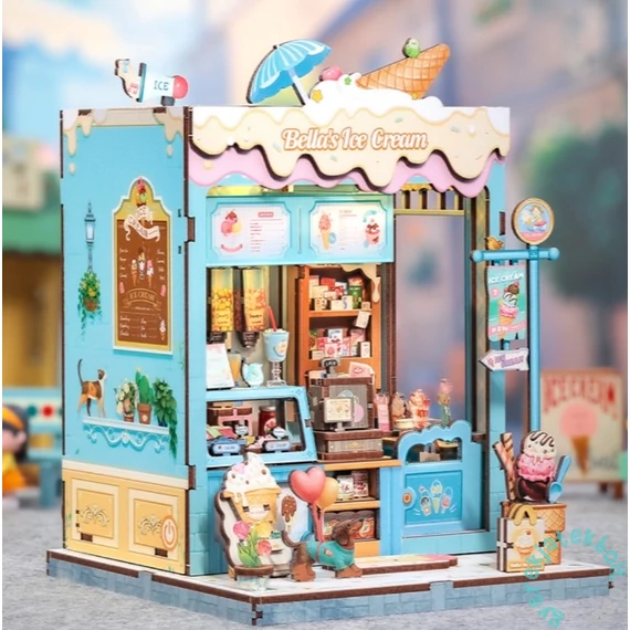 CuteBee - Bella's Ice Cream DIY Könyvtámasz (CWGC212)