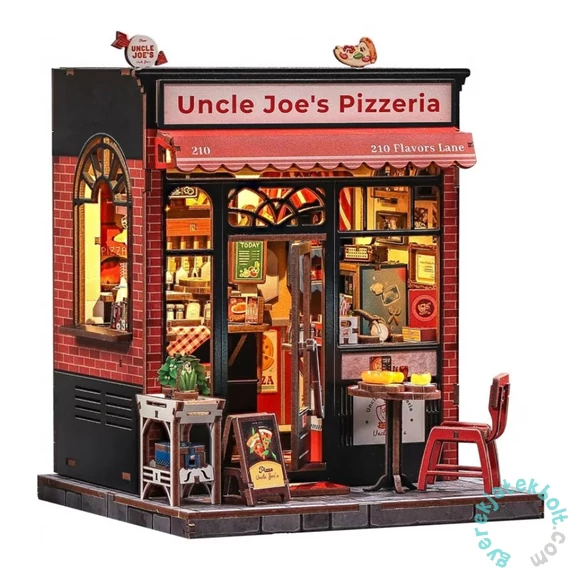 CuteBee - Uncle Joe's Pizzeria DIY Könyvtámasz (CWGC210)