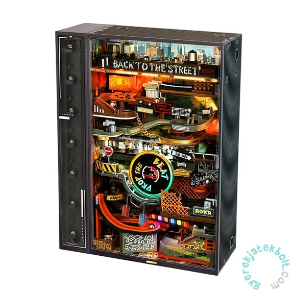 Rokr - Marble Run - Hip-Hop Street DIY interaktív miniatűr (MR03S)