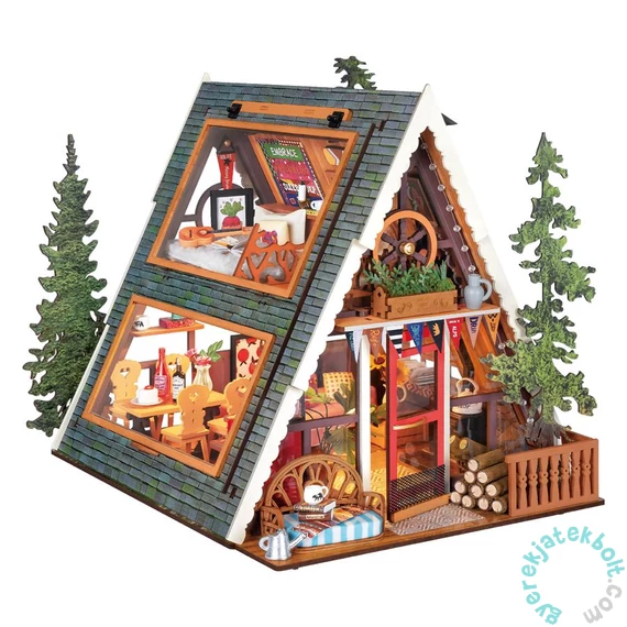 Rolife - A-Frame Cabin DIY miniatűr házikó (DG181)