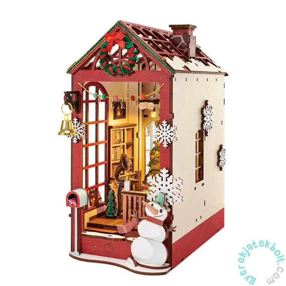 Rolife - Christmas Indoor Scene DIY Könyvtámasz (TGC07)