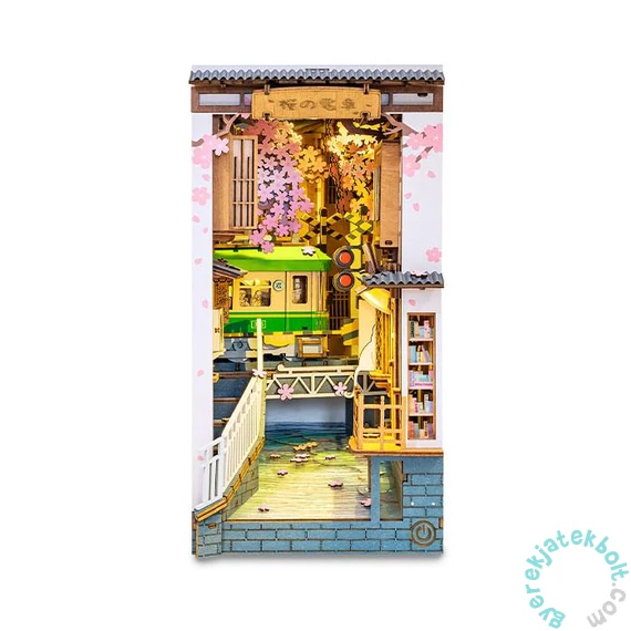 Rolife - Sakura Densya DIY Könyvtámasz (TGB01)