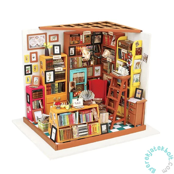 Rolife - Sam's Study Room DIY miniatűr házikó (DG102)