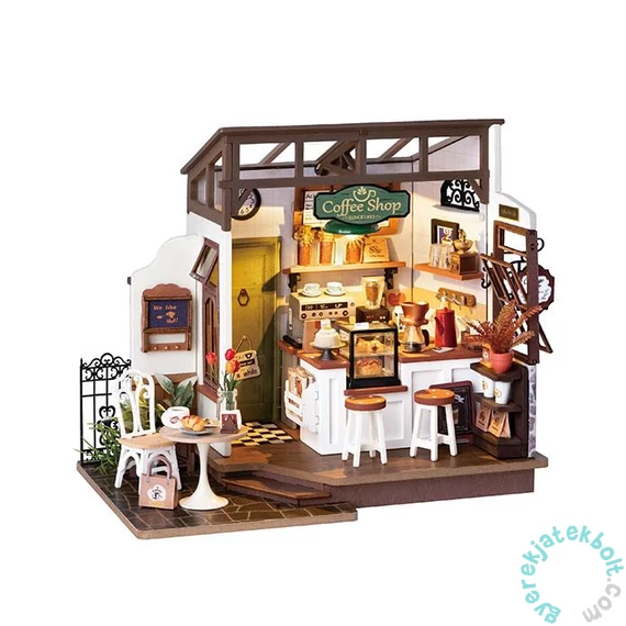 Rolife - Slow Life Café DIY miniatűr házikó (DG162)