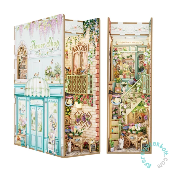 Tonecheer - Flower Shop DIY Könyvtámasz (TQ141)