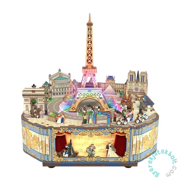 Tonecheer - Romantic Paris DIY zenélő doboz (TQ036)