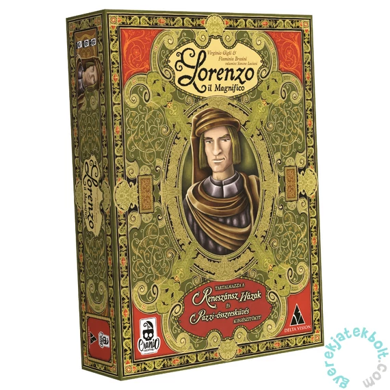 Lorenzo il Magnifico - társasjáték, bővített magyar kiadás (DEL34650)