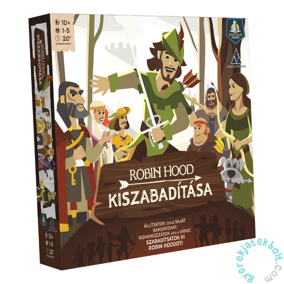 Robin Hood kiszabadítása társasjáték (DEL34707)