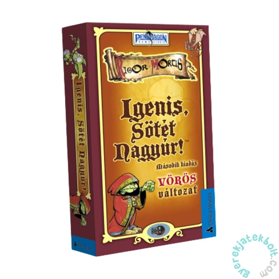 Igenis, Sötét Nagyúr! társasjáték - Második kiadás - Vörös változat (DEL11208)