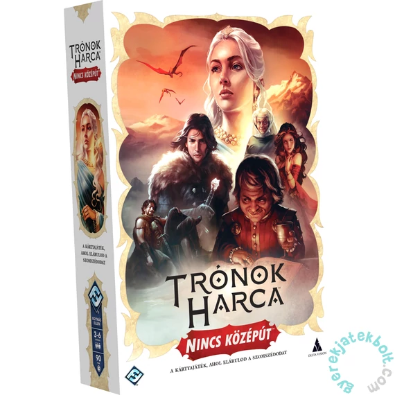 Trónok Harca - Nincs középút kártyajáték (DEL34631)