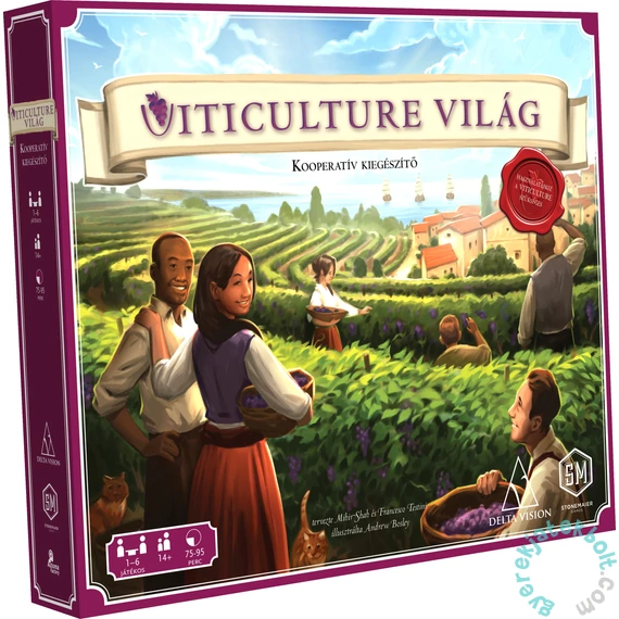 Viticulture társasjáték - Világ Kooperatív kiegészítő (DEL34672)