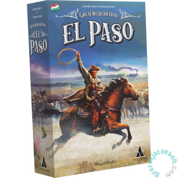 A nagy western utazás - El Paso társasjáték (DEL34804)