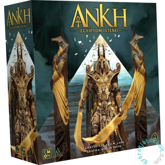 Ankh - Egyiptom istenei társasjáték (DEL34639)