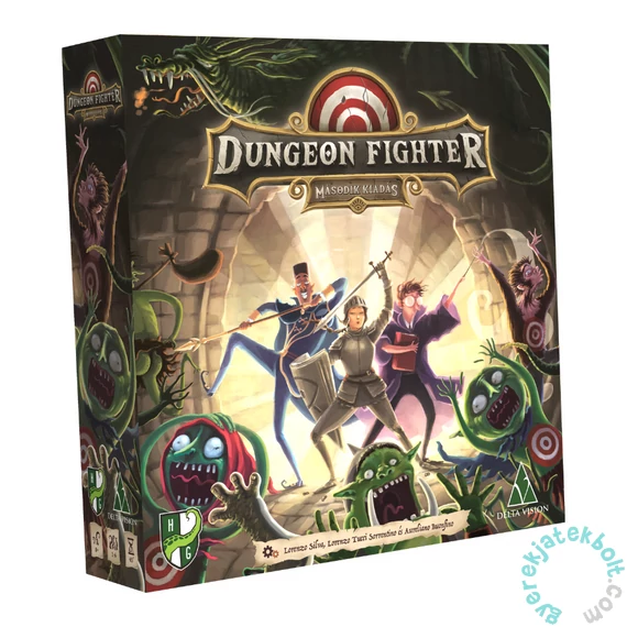 Dungeon Fighter társasjáték: Második kiadás (DEL34711)