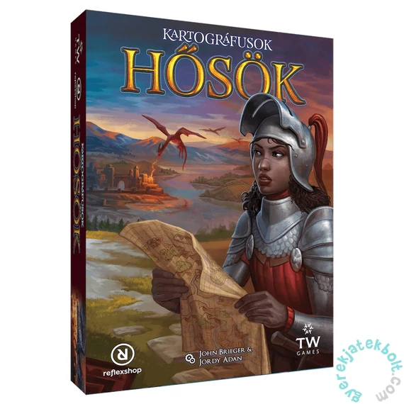 Kartográfusok - Hősök társasjáték (RSTHUNCAHER)