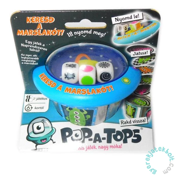 Pop a tops - Keresd a marslakót! társasjáték (100013)