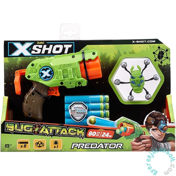 Zuru X-Shot szivacslövő pisztoly - Bogár támadás