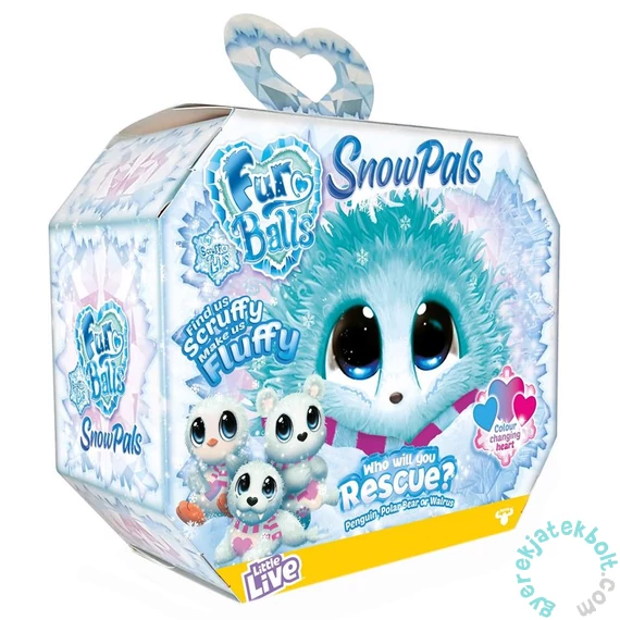 Fur Balls Snowpals - Meglepetés plüss állatka (FUR639S)