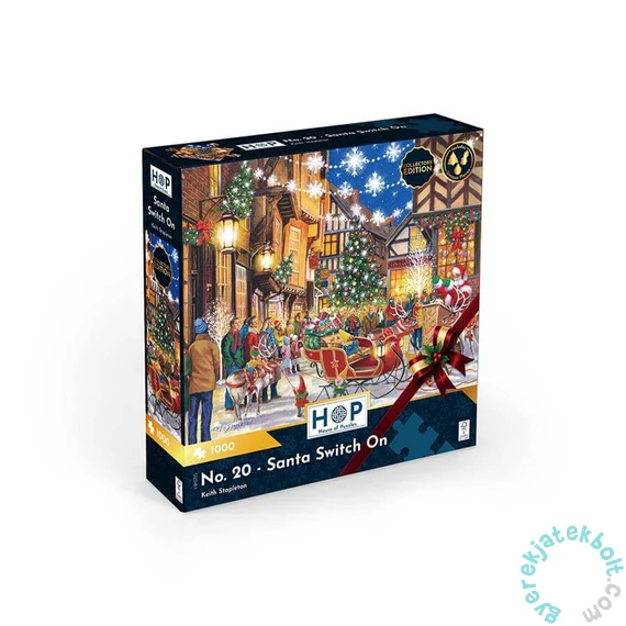 House of Puzzles 1000 db-os puzzle - Santa Switch On (HP0715)
