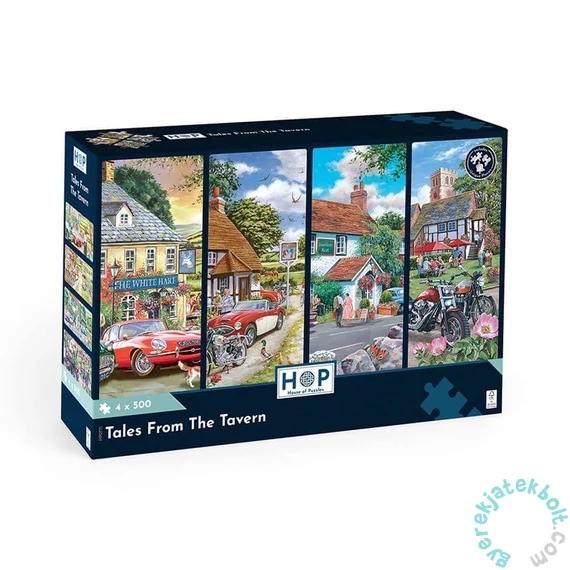 House of Puzzles 4 x 500 db-os puzzle - Tales From The Tavern (HP0771)