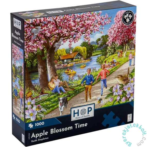House of Puzzles 1000 db-os puzzle - Apple Blossom Time (HP0729)