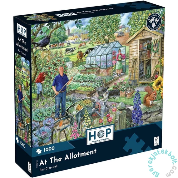 House of Puzzles 1000 db-os puzzle - At The Allotment (HP0732)