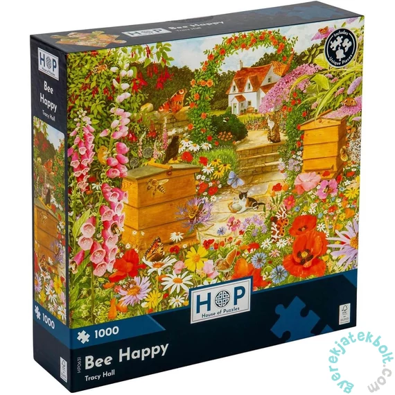 House of Puzzles 1000 db-os puzzle - Bee Happy (HP0631)