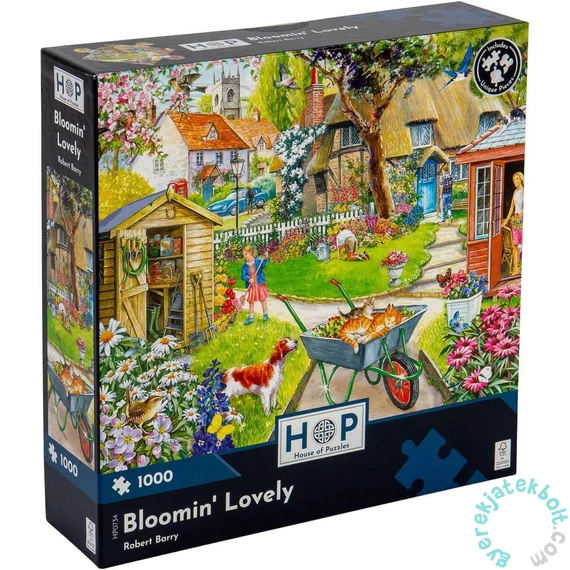 House of Puzzles 1000 db-os puzzle - Bloomin' Lovely (HP0734)
