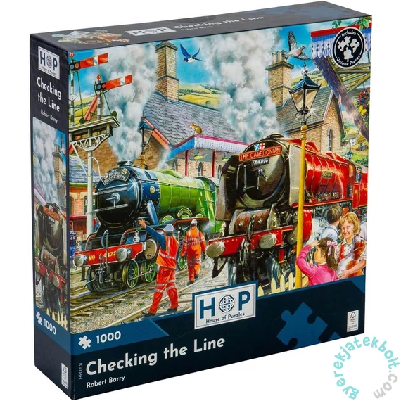 House of Puzzles 1000 db-os puzzle - Checking the Line (HP0701)