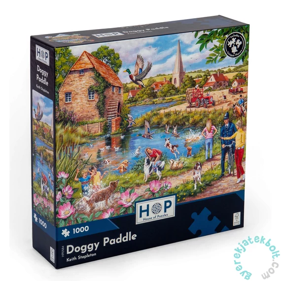 House of Puzzles 1000 db-os puzzle - Doggy Paddle (HP0584)