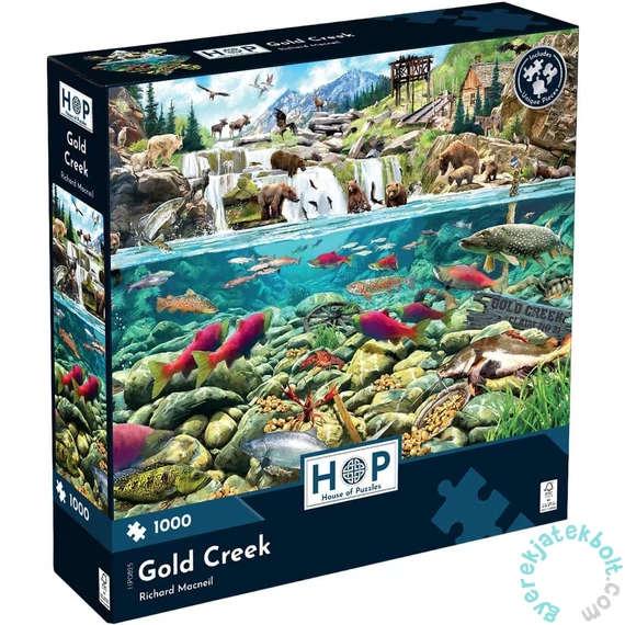 House of Puzzles 1000 db-os puzzle - Gold Creek (HP0825)