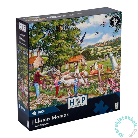 House of Puzzles 1000 db-os puzzle - Llama Mamas (HP0637)