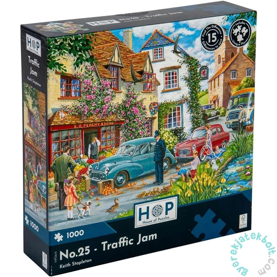 House of Puzzles 1000 db-os puzzle - No.25 Traffic Jam (HP0641)
