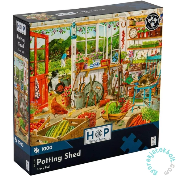 House of Puzzles 1000 db-os puzzle - Potting Shed (HP0336)