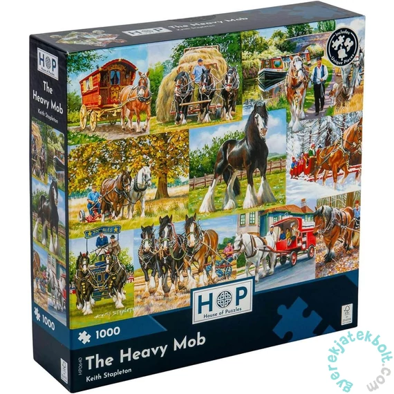 House of Puzzles 1000 db-os puzzle - The Heavy Mob (HP0640)