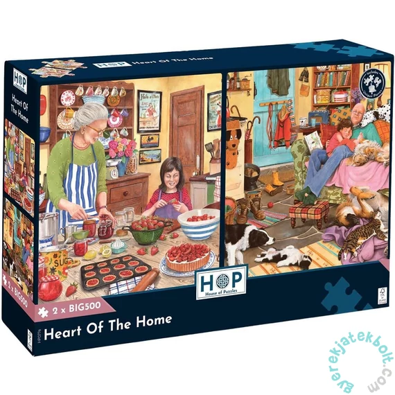 House of Puzzles 2 x 500 db-os XXL puzzle - Heart Of The Home (HP0776)