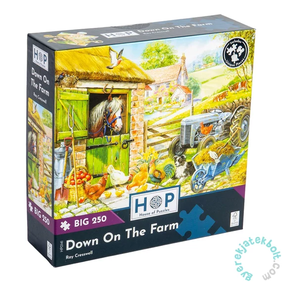 House of Puzzles 250 db-os XXL puzzle - Down On The Farm (HP0141)