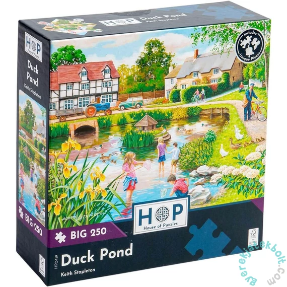 House of Puzzles 250 db-os XXL puzzle - Duck Pond (HP0419)