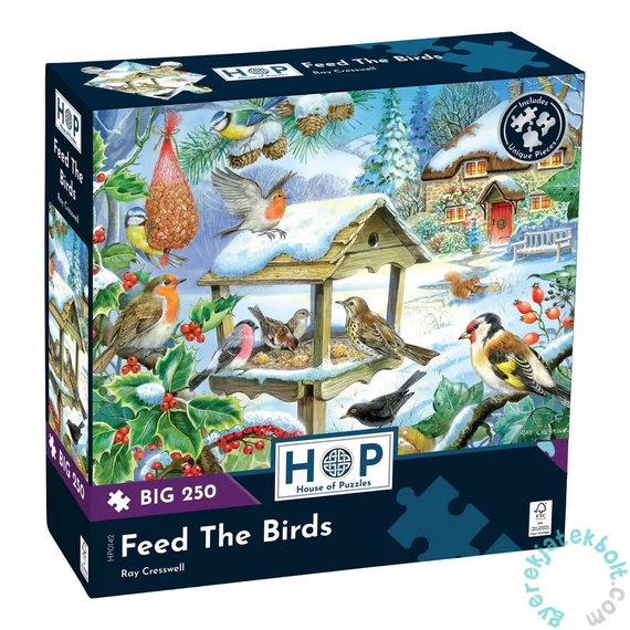 House of Puzzles 250 db-os XXL puzzle - Feed The Birds (HP0142)