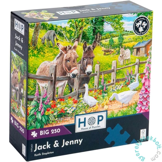 House of Puzzles 250 db-os XXL puzzle - Jack & Jenny (HP0421)