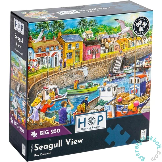House of Puzzles 250 db-os XXL puzzle - Seagull View (HP0523)