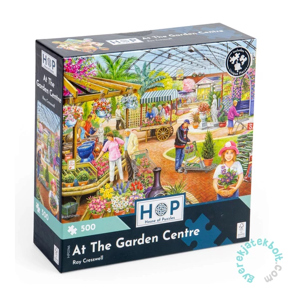 House of Puzzles 500 db-os puzzle - At The Garden Centre (HP0746)