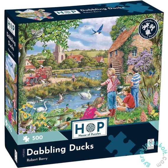 House of Puzzles 500 db-os puzzle - Dabbling&Ducks (HP0810)
