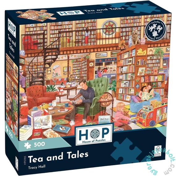 House of Puzzles 500 db-os puzzle - Tea and Tales (HP0783)