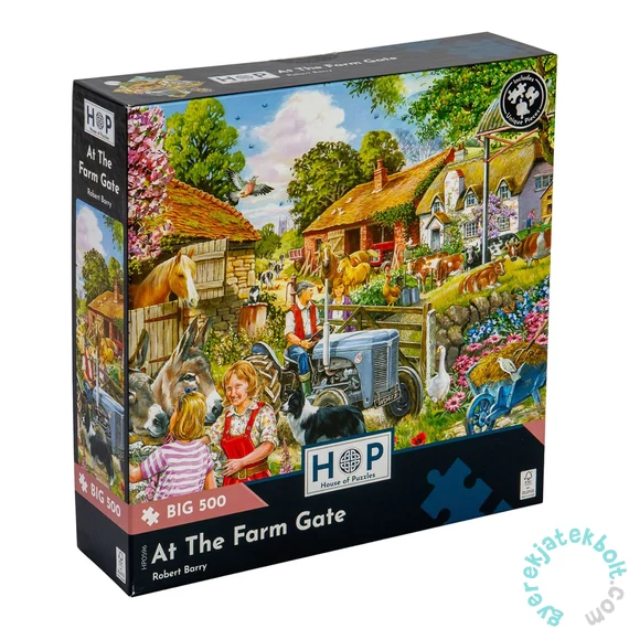House of Puzzles 500 db-os XXL puzzle - At The Farm Gate (HP0596)