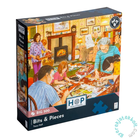 House of Puzzles 500 db-os XXL puzzle - Bits & Pieces (HP0609)