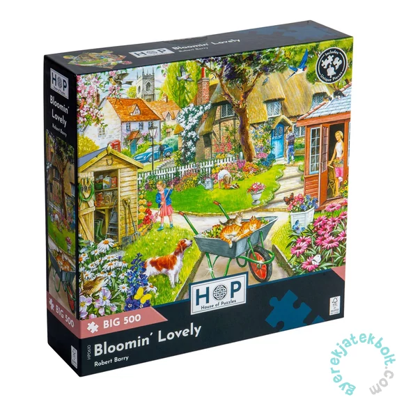 House of Puzzles 500 db-os XXL puzzle - Bloomin' Lovely (HP0610)