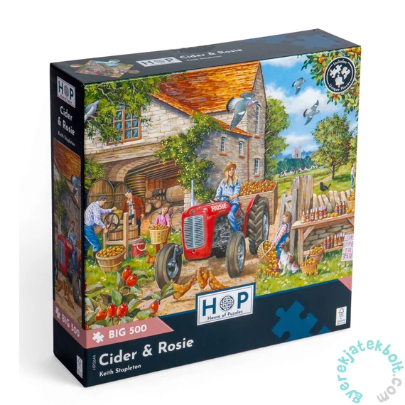 House of Puzzles 500 db-os XXL puzzle - Cider and Rosie (HP0644)