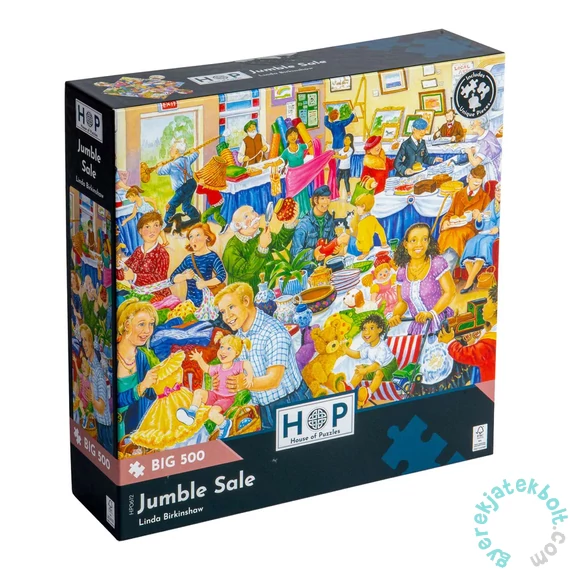 House of Puzzles 500 db-os XXL puzzle - Jumble Sale (HP0612)